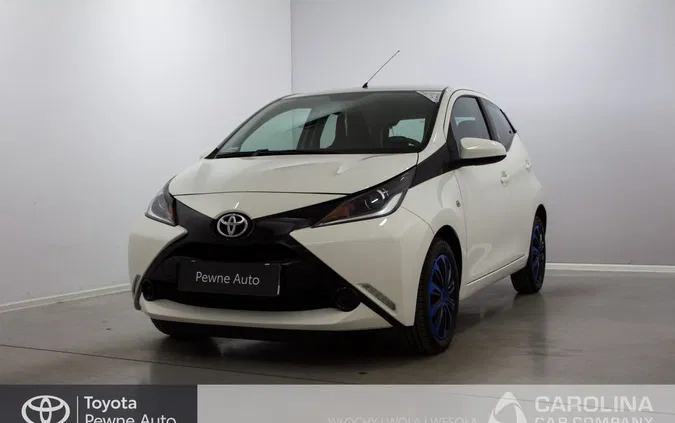 toyota włodawa Toyota Aygo cena 38000 przebieg: 47038, rok produkcji 2016 z Włodawa